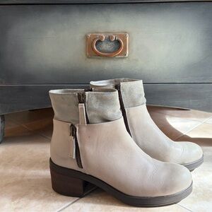 Elegant Taupe Ankle Boots for Women